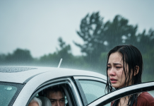 Chồng v/ứ/t vợ b;ầu ra khỏi xe trên cao tốc khi đang có bão vì nghe lời mẹ, 30 phút sau quay lại thấy cảnh tượng khiến họ r/un r/ẩy…