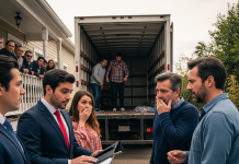 Mi hermano usó mi casa para su boda. Pensé que le estaba haciendo un favor… hasta que una semana después apareció con un camión de mudanzas y dijo: “Hemos decidido vivir aquí. Tú puedes buscar otro lugar”. No tenía idea de que yo ya había hecho algunas llamadas. Cuando entró en la entrada de la casa, mi abogado lo estaba esperando, contrato en mano. Mis amigos presenciaron toda la escena, y lo que ocurrió después… dejó a todos sin palabras
