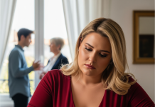 Mi esposo le dijo a mi suegra: “Esa mujer gorda me da asco. Solo me interesa su dinero.” Fingí no haber oído nada, pero al día siguiente vendí mi casa de 1,5 millones de dólares y desaparecí con una sonrisa, dejando solo una nota atrás…