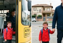 Un niño se negaba rotundamente a tomar el autobús escolar, hasta que un día su madre lo siguió en secreto… y quedó en shock al descubrir la verdad