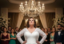 Mi futura suegra se metió a escondidas en mi vestido de novia de 3.000 dólares… y lo destruyó. Se lo tomó a broma, se negó a pagar y mi prometido guardó silencio mientras mi corazón se rompía. Pensé que sería mi palabra contra la suya… hasta que, dos días después, un golpe en mi puerta lo cambió todo