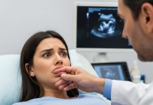 En mi último control prenatal, el médico se quedó mirando la ecografía, con las manos temblando. En voz baja dijo: “Necesitas irte de aquí y alejarte de tu esposo.” Cuando le pregunté por qué, solo respondió: “Lo entenderás cuando lo veas.” Desde ese momento, nunca volví a casa.