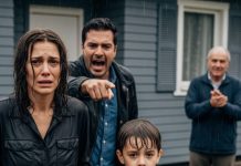 Después de que mi esposo me dejara, su familia se burló de mí, diciendo que acabaría en la calle con mi hijo. Diez años después, llegué a su barrio conduciendo hacia mi nueva casa.