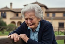 A medianoche, una madre de setenta años escaló el muro para huir de la casa de su hijo. Cuando reveló la verdad, todos rompieron a llorar…