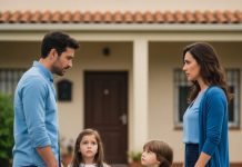 I walked a lost little girl back to her house, but when the door opened, my entire world stopped. Standing there was my wife — the woman who had died five years ago. The girl ran toward her, shouting “Mommy!” while the woman stared at me and said, “I’m not your wife.” Then my own son called her “Mommy” too… and what she revealed next wasn’t about ghosts, but a secret her parents took to the grave.