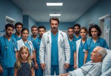 Como padre soltero que apenas llega a fin de mes, no tuve otra opción que llevar a mi hija a mi turno nocturno en el hospital. Ella quería ayudar, se metió en la habitación de un paciente… y segundos después, todo el hospital corría hacia esa puerta.