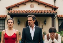 A pleno mediodía, bajo el calor abrasador de Sevilla, cuando el aire ardiente que venía desde la Plaza de España aún no se había disipado, el jefe de mi marido apareció de pronto en la puerta de nuestra casa—sin aviso, sin explicación. Se sentó en la silla de madera con total tranquilidad, como si fuéramos a hablar de trabajo, y dijo: ‘Si de verdad quiere a su esposo… déjelo libre. Mi hija necesita a un hombre como él.’ Me quedé paralizada. Afuera, la ciudad seguía viva con guitarras y pasos de flamenco, pero mi mundo acababa de abrirse en una grieta roja. Justo cuando me levantaba para responder, en el callejón se escucharon pasos apresurados… acompañados de una voz familiar.