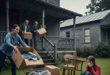 Heredé 900.000 dólares de mis abuelos, mientras que el resto de mi familia no recibió nada. Llenos de rabia, se unieron para exigirme que desocupara la casa antes del viernes. Mi madre murmuró con desprecio: “Hay gente que no merece tener cosas buenas”. Yo sonreí y respondí: “¿De verdad creen que voy a permitir eso después de todo lo que sé sobre esta familia?”. Dos días después, llegaron con mudanceros y sonrisas arrogantes… solo para quedarse paralizados al ver quién los esperaba en el porche.