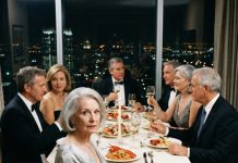 No necesitas más comida, esto es todo lo que se te permite», me dijo mi nuera mientras servía langosta y bebidas elegantes para su familia como si fueran de la realeza, empujándome a mí un simple vaso de agua. Mi hijo, con frialdad, añadió: «Mamá, deberías conocer tu lugar». Yo solo sonreí y respondí: «Anotado». Unos minutos después, cuando el chef entró en la sala, toda la mesa quedó en silencio