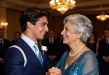 Desde el primer segundo supe que algo estaba terriblemente fuera de control. Mi bisabuela, con 89 años, avanzaba por la pista del baile como una estrella: vestido reluciente, tacones firmes, mirada imparable. El salón entero se quedó en silencio. Luego llegaron los susurros, rápidos y venenosos: “¿Quién es esa mujer?” Yo no podía moverme. Orgullo, vergüenza y miedo chocaban dentro de mí mientras ella giraba con una confianza deslumbrante. Al final, ni la propia reina del baile logró eclipsarla. Y mientras todos la observaban, lo comprendí con un nudo en el pecho: esa noche no solo era inolvidable… era el comienzo de algo que lo cambiaría todo.
