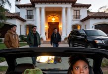 “Mamá… papá dijo que va a hacernos algo malo”. Eso me dijo mi hijo de seis años esta mañana, con los ojos enormes y un miedo que no sabía esconder. No dudé ni un segundo: lo tomé en brazos y escapamos de la casa antes de que el terror pudiera alcanzarnos. Pero al anochecer volví sola, únicamente para recoger lo indispensable… y su pequeño osito. Sin embargo, cuando el portón del garaje se abrió lentamente y la luz amarillenta iluminó el interior, el aire se me cortó. Había algo allí, algo imposible, algo que no pertenecía a nuestro hogar… y supe que lo peor estaba a punto de comenzar.