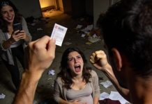 Con ocho meses de embarazo de gemelos y aún temblando por haber ganado 750.000 dólares, jamás imaginé que el verdadero horror no vendría del azar… sino de mi propia familia. Mi suegra exigió el dinero a gritos, asegurando que “les pertenecía”, y cuando me negué, todo estalló. Me empujaron, choqué contra la mesa… y entonces rompí fuente. Mientras yo lloraba de dolor y miedo, mi cuñada me grababa con una sonrisa cruel. Entre lágrimas, apenas pude susurrar una advertencia… pero cuando mi esposo finalmente habló, la casa entera quedó en un silencio mortal.