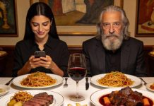 Creí que era solo una cena amistosa… hasta que el camarero dejó la cuenta de 3.000 dólares sobre la mesa y ella desapareció sin decir una palabra. Me quedé paralizado: humillado, confundido, con el corazón a punto de salirse del pecho, mientras veía a la policía acercarse lentamente. Todo por algo tan simple —y tan absurdo— como haber llegado en bicicleta a ver a mi hijo frente a sus amigos. ¿Fue una broma cruel? ¿O una trampa calculada para destruirme? En ese instante lo entendí: esto no terminaba ahí. Ella no quería solo avergonzarme… quería mi caída total.