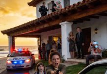 Llegué a la casa de vacaciones de mi madre con un regalo de cumpleaños y una sonrisa forzada, esperando risas, música y familia esperándome tras la puerta. Pero antes de que pudiera siquiera llegar a los escalones del porche, mi hija de 6 años me agarró la mano como si le fuera la vida en ello y me susurró, temblando: «Mamá… no entres ahí». Me quedé paralizada. Le pregunté qué quería decir, y no me lo explicó; solo se quedó mirando la puerta como si algo dentro nos estuviera observando y suplicando: «Por favor… vámonos a casa». Su voz no sonaba asustada, como la de una niña que no quiere socializar, sino aterrorizada, como la de alguien que sabe algo. Ni siquiera me detuve a pensar. Dejé el regalo en el porche, me di la vuelta y me alejé sin llamar, sin gritar, sin mirar atrás… pero antes de que llegáramos a la mitad del camino, ocurrió algo que nunca olvidaré, y me hizo darme cuenta de que mi hija no solo estaba asustada… me estaba advirtiendo.