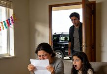 En el instante exacto en que soplé las velas, mi padre decidió destruirlo todo: “Vendimos tu carro y retiramos tu fondo universitario. Tu hermana necesita un nuevo comienzo.” Acto seguido, como si fuera un negocio sucio, empujó hacia mí un contrato de préstamo: “Firma como co-deudora de sus 22.000 dólares… o recoge tus cosas y lárgate.” No le di el gusto de verme suplicar. Solo guardé lo poco que era mío y me marché en silencio, dejando una carta que no esperaba que le doliera tanto. Pero dolió. Y mucho. Porque al amanecer mi hermana estaba histérica, mi padre conducía sin rumbo buscándome como si fuera tarde para cambiar algo, y mi madre… mi madre lloraba en el sofá con el papel temblando entre sus manos, repitiendo una y otra vez mi nombre.