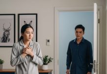 Đêm nào anh cũng bảo “qua chăm con ốm”, nhưng linh cảm khiến tôi lén bám theo. Và rồi tôi chết lặng khi thấy anh đang cúi người đắp chăn, vuốt tóc… vợ cũ đang nằm quằn quại trên giường. Cảm giác như cả thế giới sụp xuống trước mắt tôi. Nhưng điều khiến tôi sốc thực sự lại xuất hiện ngay sau đó—một bóng người khác bước ra từ phòng tắm, gọi anh bằng một cái tên mà tôi chưa từng nghe. Lúc ấy, tôi mới biết… tất cả mới chỉ bắt đầu.