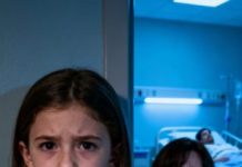 We were about to leave my husband’s hospital room when my daughter suddenly shoved me into a small closet and whispered for me to be quiet.