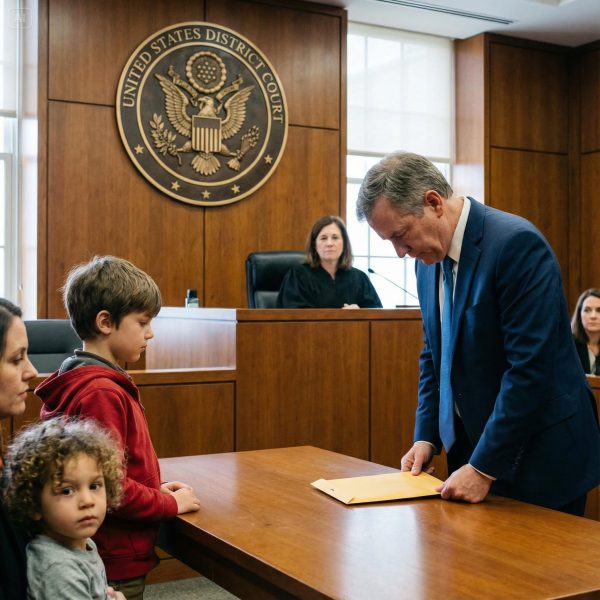 dreamina-2025-12-03-2266-Courtroom setting, large round court sea...