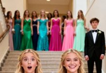 I slipped into my blush prom gown—the one I’d worked endless shifts to afford—and felt a little closer to the mother I lost years ago.