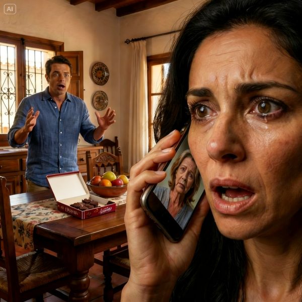 dreamina-2025-12-12-4697-hộp kẹo chocolate người chồng ăn chỉ còn...