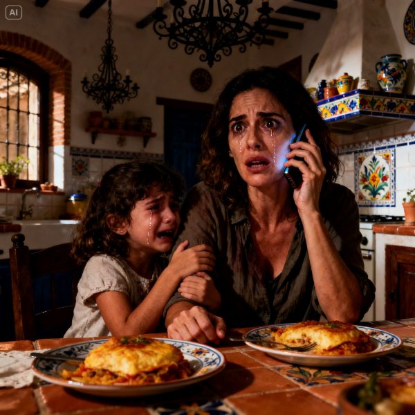 dreamina-2025-12-12-6605-đĩa thức ăn còn nguyên vẹn của người tây...