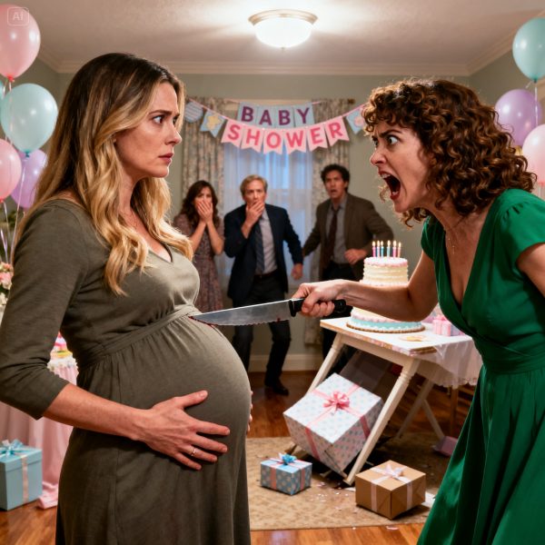 dreamina-2025-12-12-7795-Cảnh cao trào tại baby shower_ Một người...