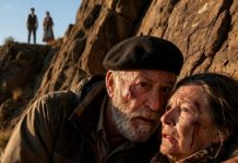 En un sendero de montaña, mi nuera y mi hijo empujaron de repente a mi marido y a mí por un precipicio. Allí abajo, sangrando, oí a mi marido susurrar: “No te muevas… finge estar muerta”. Cuando se marcharon, me reveló una verdad más terrible que la caída.