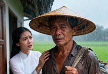 Tôi 35 tuổi, chưa chồng, sống 1 mình bên căn nhà nhỏ. Chiều hôm đó mưa như trút, tôi động lòng cho một ông cụ ăn mày ướt sũng vào trú nhờ. Ai ngờ, chỉ sau một đêm, cuộc đời tôi rẽ sang hướng không ai dám tin. Khi tôi tỉnh dậy, thứ ông cụ để lại khiến tay tôi run lên, tim đập loạn nhịp… và từ giây phút ấy, tôi hiểu: lòng tốt đôi khi không chỉ được đền đáp, mà còn kéo theo một bí mật kinh hoàng chưa từng dám kể.