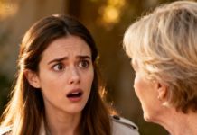 When I returned from a business trip, my neighbor rushed over and handed me a baby she claimed she’d been caring for, and when I told her I’d never had a child, her face went white—so I called the police, and what they uncovered made my blood turn cold.