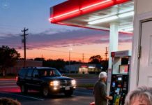 At a routine gas station stop, one of the attendants silently handed me a folded piece of paper. I unfolded it and froze. It said nothing but RUN NOW.