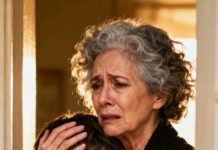 On my way home from my grandson’s burial, I froze when I saw him at my doorstep, wearing ragged clothes.