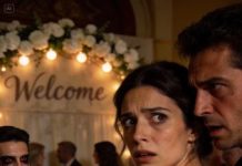 En la boda de mi hermana, el novio nos recibió en la mesa de bienvenida con una sonrisa perfecta. “Bienvenidos,” dijo, extendiendo la mano.