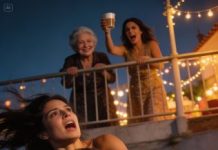 La fiesta de graduación de mi hermana era perfecta… hasta que alguien nos empujó por la espalda. Antes de caer, vi a mi madre sonreír con frialdad: “Aquí es donde terminan.”