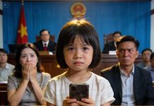 Chồng đòi ly hôn không chút do dự. Ngày ra tòa, con gái 7 tuổi bất ngờ đứng dậy nói: Con có thể nói một bí mật mà mẹ con không biết không? Và khi video được phát, cả phòng lặng người…