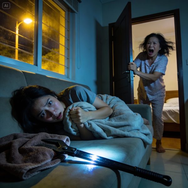 dreamina-2026-01-27-1475-Một cảnh đêm trong phòng khách nhà Việt ...