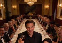 En mi cena de cumpleaños, mi esposo se levantó con una sonrisa cruel: “Felicidades, fracasada. Se acabó.” Cuarenta personas rieron.