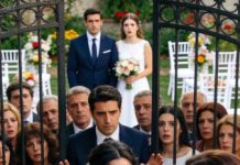 Acababan de sacarme del quirófano cuando supliqué que me llevaran a la iglesia; era mi boda y, aunque la cirugía de emergencia me había dejado débil, estaba segura de que él me estaría esperando. Sin embargo, en cuanto puse un pie en la entrada, más de veinte personas de su familia se interpusieron, empujándome hacia atrás, mirándome como si fuera una intrusa, y una mujer chilló: «Mi hijo se casó con otra mientras tú no estabas, vete ahora mismo». Lo que ninguno de ellos imaginaba era que…