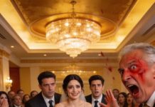 Mi padre se negó a llevarme al altar. Ni una disculpa, ni una mirada: “Voy a la fiesta de tu hermana. Es más importante.” Tragué saliva y no discutí. Solo asentí, como si no me doliera.