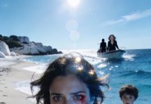 Vacaciones familiares en una playa privada: yo creía que era “reconciliación”. Mi hijo y yo juntábamos conchas cuando escuché el rugido de un motor.