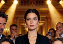 En nuestra cena de compromiso, mi suegra—esposa de un CEO—sonrió con desprecio: “Esta familia es nobleza desde hace generaciones. ¿Una desertora de secundaria, criada por madre soltera? Una cazafortunas como tú jamás será bienvenida.”