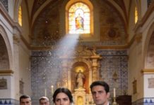 El día de mi boda, mi suegra me entregó un “regalo”: un biberón. Lo alzó como trofeo y se rió: “Para cuando él encuentre una esposa de verdad.” Sentí las lágrimas subir, pero miré a mi marido… y él no dijo nada.