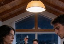 En plena cena de Acción de Gracias, con el pavo aún humeando, mi marido levantó su copa y dijo, sonriendo: “Voy a vender la casa. Mi novia necesita un lugar más grande para sus hijos”.