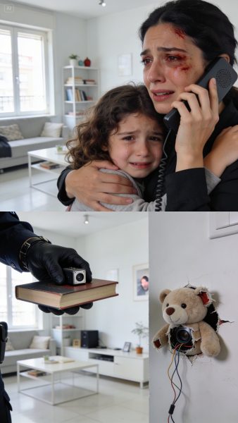 dreamina-2026-02-16-1119-Người mẹ Ava ôm chặt bé Emma (5 tuổi) tr...