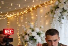 Mi boda era perfecta: flores, luces, votos… y mi esposo, un mayor general condecorado, a mi lado. Hasta que mi hermana irrumpió tambaleándose, sudando y con una mirada que no reconocí.