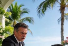 En la fiesta de Navidad, en mi villa de Palm Beach, mi padre levantó una copa y me señaló como si fuera basura. Me entregó un sobre y anunció, delante de todos: “Esta no es mi hija. Es la hija ilegítima de mi esposa.”