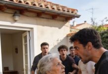 “¡Mamá, vete a dar un paseo, voy a hacer una barbacoa aquí con mis amigos!”, me dijo mi hijo, el mismo que llevaba siete años viviendo bajo mi techo y comiendo gracias a mi dinero de jubilación. Pero esa tarde, mientras cerraba la puerta detrás de mí, ya había tomado una decisión. Y cuando ellos llegaron, vieron lo poco que había dejado… y salieron corriendo, gritando de puro terror.