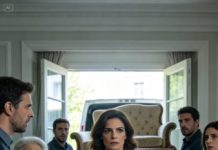 “Tienes que irte; mi hijo y su esposa necesitan este espacio”, soltó mi suegra con una frialdad que me heló la sangre, sin imaginar que era yo quien pagaba los 5.600 dólares de renta. No dije una sola palabra; dejé que el silencio hiciera su trabajo. A la mañana siguiente, los camiones de mudanza vaciaron la casa por completo, y entonces el miedo empezó a dibujarse en su rostro.