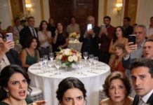 Se suponía que mi boda sería el inicio del día más feliz de mi vida, hasta que mi arrogante suegra me señaló delante de todos los invitados y anunció, con una sonrisa cruel, que esa noche yo estaría “de servicio” para su familia, como si no fuera la novia, sino una sirvienta comprada para complacerlos.