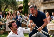 Mi familia robó los 45,000 dólares de mi cirugía médica. Cuando les exigí que me devolvieran el dinero, mi propio padre me atacó brutalmente con mi muleta frente a todos los invitados de la fiesta, sin imaginar que yo tenía un plan bajo la manga para destruirlos.