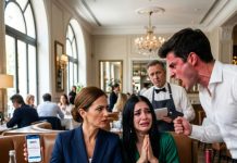 Mi hija canceló la cena familiar por una supuesta emergencia, pero la descubrí en un restaurante de lujo gastando miles de dólares con mi tarjeta de crédito. Justo antes de que el mesero procesara el pago, bloqueé mi cuenta desde el teléfono y me senté a disfrutar de su pánico.